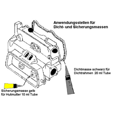Image of ELRING - Complete pakkingsset, motor