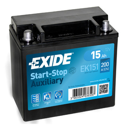 Image of EXIDE - Batteria 3661024036580