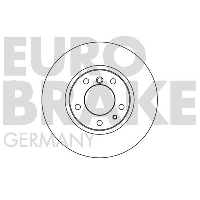 Image of EUROBRAKE - Disco  freno (Set per pacco) 5700753001044