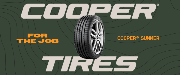 Pneus Cooper com garantia de reembolso. Mais desempenho. Mais conforto.