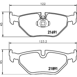 Kit de placa de travão