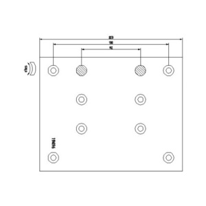Jogo de calços de maxila de travão