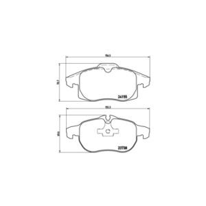 DIRECTIONAL BRAKE PADS, Brake Pad Set