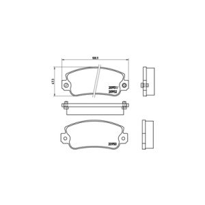 Brake Pad Set