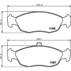 Kit de placa de travão