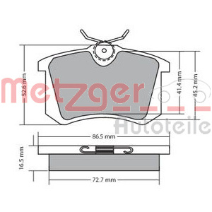 Kit de placa de travão