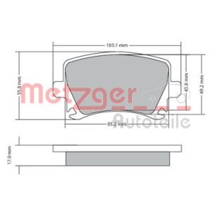 Kit de placa de travão