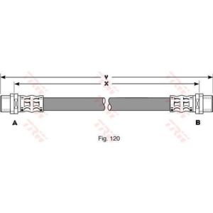 Tubo flexível, Sistema hidráulico de travagem