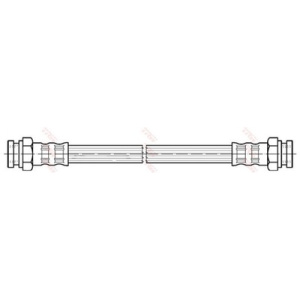 Tubo flexível, Sistema hidráulico de travagem