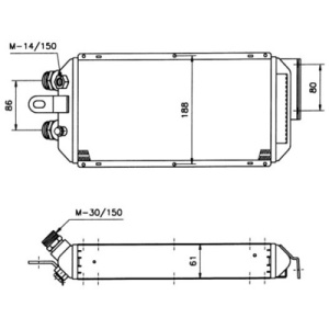 Permutador de calor, Óleo do motor