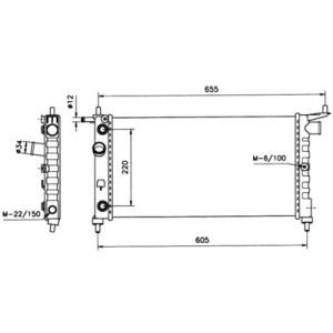 Permutador de calor, Arrefecimento do motor