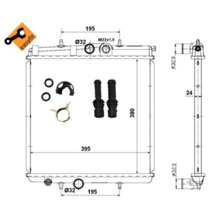 null, Permutador de calor, Arrefecimento do motor