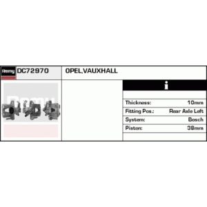 Calipers, Pinça de travão