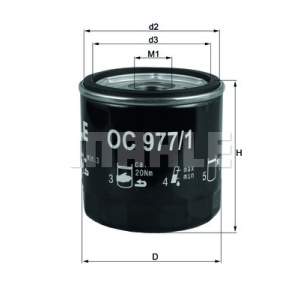 Filtro, Óleo do motor