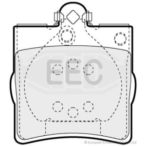 Kit de placa de travão