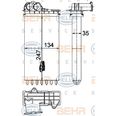 Hella Kachelradiateur Interieurverwarming hellahella kgaa hueck co kopen in de aanbieding