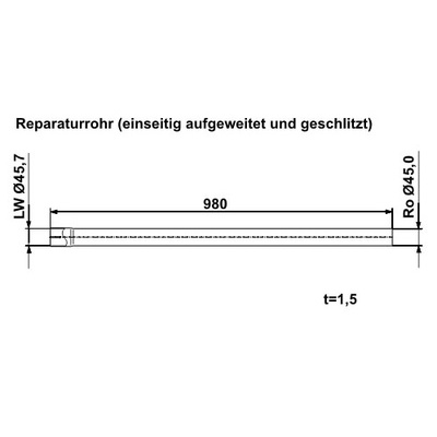 Ernst Uitlaatpijp Universeel ernsternstapparatebau kopen in de aanbieding