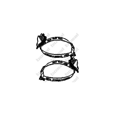 Bosal Houder Uitlaatsysteem bosalbosal deutschland kopen in de aanbieding