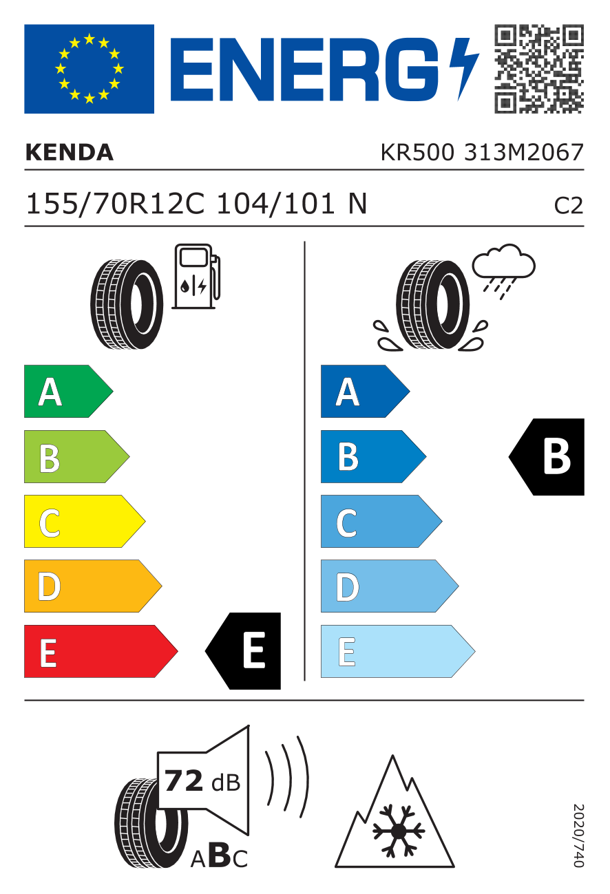 EU-Reifenlabel/ Effizienzklassen