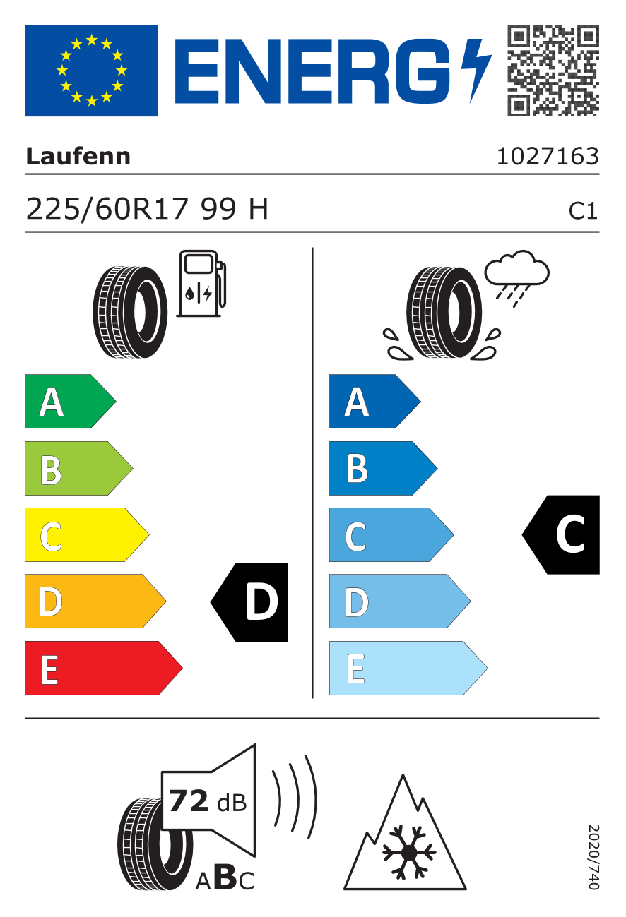  EU-Reifenlabel / Effizienzklassen