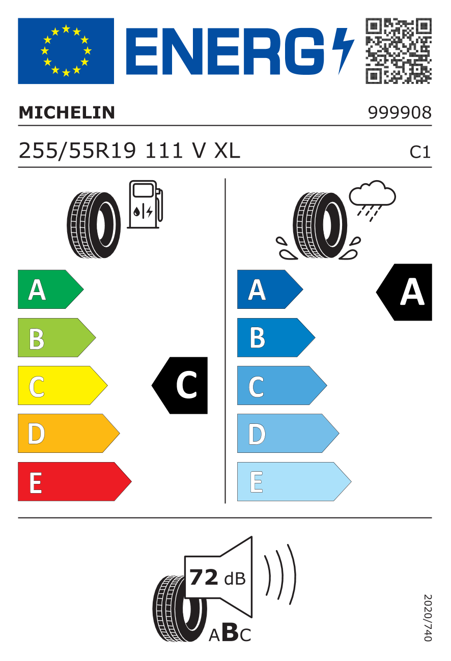 Michelin Pilot Sport 4 SUV 255/55 R19 111V XL @