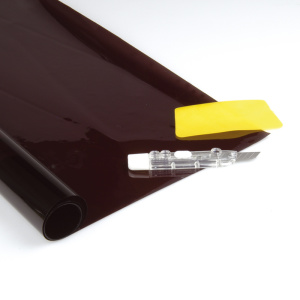 Filme de janela conjunto completo 75 x 152 +50 x 152 cm preto ABG