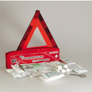 Saco combi Memi com triângulo memi-Euro aviso e Kit de primeiros socorros