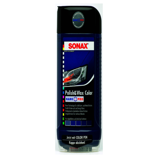Polish und Wax Color NanoPro blau