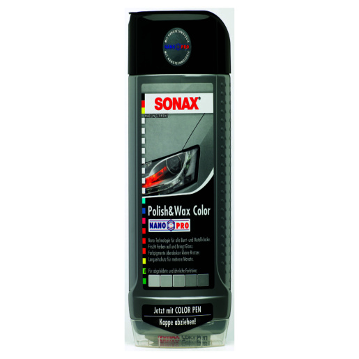 Polish und Wax Color NanoPro silber/grau