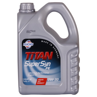 Image of Fuchs Titan Supersyn FE 0W-30 4 liter kan
