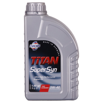 Image of Fuchs Titan Supersyn 5W-40 1 liter doos