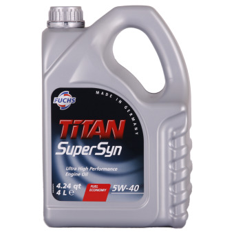 Image of Fuchs Titan Supersyn 5W-40 4 liter kan