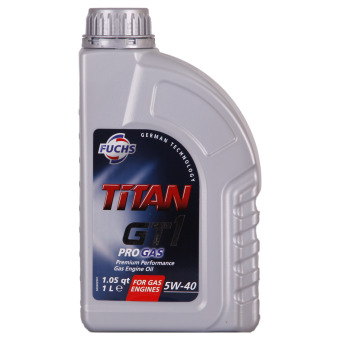 Image of Fuchs Titan GT1 Pro Gas 5W-40 1 liter doos