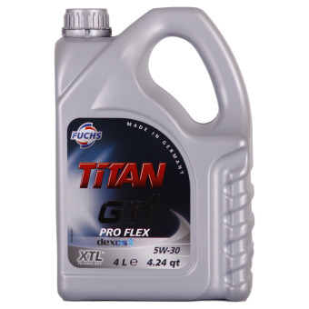 Image of Fuchs Titan GT 1 Pro Flex 5W-30 4 liter kan