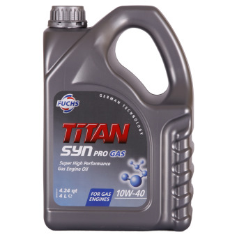 Image of Fuchs Titan SYN Pro Gas 10W-40 4 liter kan
