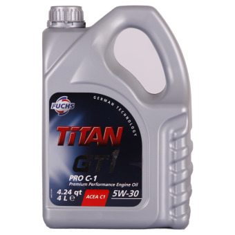 Image of Fuchs Titan GT1 Pro C-1 5W-30 4 liter kan