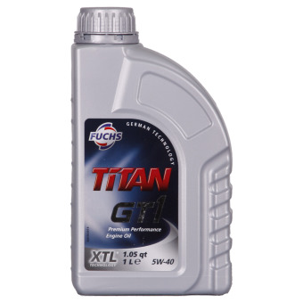 Image of Fuchs Titan GT1 5W-40 1 liter doos