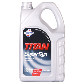 Image of Fuchs Titan Supersyn 5W-50 5 liter kan