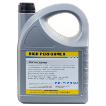 High Performer 20W 50 Oldtimer 5 Liter Kan huismerk kopen in de aanbieding High Performer 20W 50 Oldtimer 5 Liter Kan huismerk kopen in de aanbieding