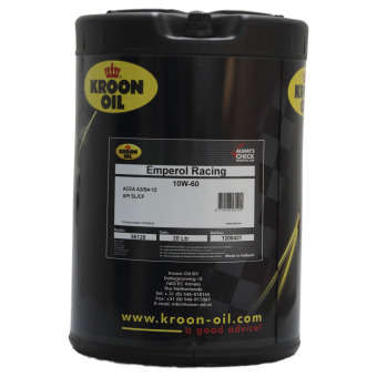 Image of Kroon-Oil EMPEROL RACING 10W-60 Motorolie 20 liter bidon