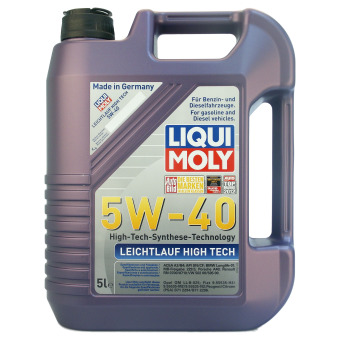 Image of Liqui Moly LICHTLOOP HIGH TECH 5W-40 5 liter kan