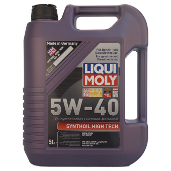 Image of Liqui Moly SYNTHOIL HIGH TECH 5W-40 5 liter kan
