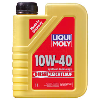 Image of Liqui Moly DIESEL LICHTLOOP 10W-40 1 liter doos