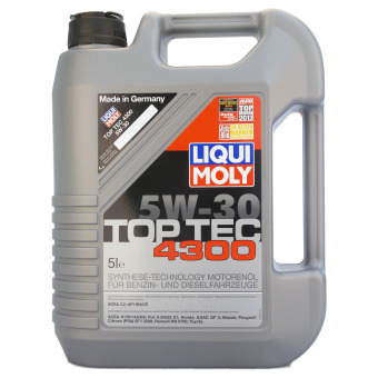 Image of Liqui Moly TOP TEC 4300 5W-30 5 liter kan