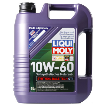 Image of Liqui Moly SYNTHOIL RACE TECH GT1 10W-60 5 liter kan