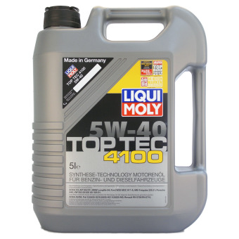 Image of Liqui Moly TOP TEC 4100 5W-40 5 liter kan