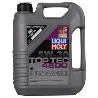 Image of Liqui Moly TOP TEC 4500 5W-30 5 liter kan