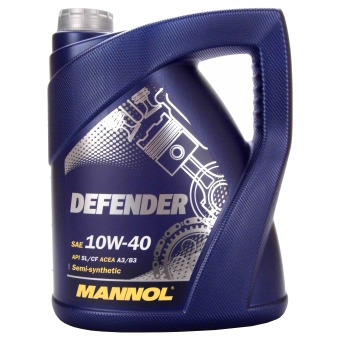 Image of Mannol Defender 10W-40 5 liter kan