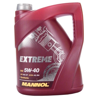 Image of Mannol Extreme 5W-40 5 liter kan