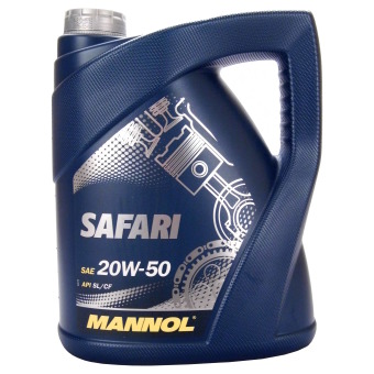Image of Mannol Safari 20W-50 5 liter kan